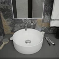 Раковина для ванной круглая накладная Teymi Lina D41 цвет белый матовый T50195 1209628