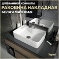 Раковина для ванной накладная Teymi Helmi S 48 цвет белый матовый T50296 1209638 - фото 92024