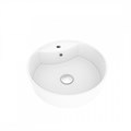 Раковина для ванной круглая накладная Teymi Lina S D40 цвет белый матовый T50191 1209624