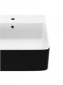 Раковина для ванной накладная Teymi Helmi 46 Duo черно-белый глянец T50271 1224472