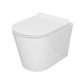 Унитаз подвесной Teymi Solli безободковый c сиденьем HARO Kano микролифт T40201HARO 1192182 - фото 92417
