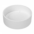 Раковина Teymi Lina D38 teygranit круглая накладная, белая матовая T50101 1182165