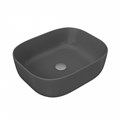 Раковина Teymi Solli 50 artceramic, накладная, темно-серый матовый T50204MDG 1184346 - фото 92499