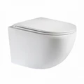 Унитаз подвесной Teymi Lina H безободковый, сиденье микролифт T40101 1184350