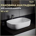 Раковина для ванной накладная Teymi Solli 60 artceramic белая T50202 1182170 - фото 92538
