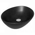 Раковина для ванной накладная Teymi Lori 40 цвет черный матовый T50494 1209654