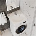Раковина над стиральной машиной Teymi Lori Pro 60х60, литьевой мрамор T50412 1204493