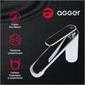 Agger Beauty A2602100 однозахватный смеситель для раковины без донного клапана A2602100