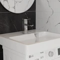 Раковина над стиральной машиной 60х55 литьевой мрамор Teymi Kati Pro T50422 1216504
