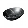 Раковина для ванной накладная Teymi Lori 40 цвет черный мрамор T50496 1209656