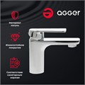 Agger Brilliant A0302100 однозахватный смеситель для раковины без донного клапана A0302100