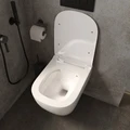Унитаз подвесной Teymi Lori безободковый, сиденье микролифт T40501 1204453