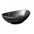 Раковина для ванной накладная Teymi Lori 60 цвет черный мрамор T50499 1209659