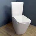 Унитаз напольный безободковый с быстросъемным сиденьем микролифт Teymi Helmi T40308 1205645