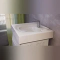 Раковина над стиральной машиной Teymi Iva 60х55 (Perla), литьевой мрамор T50603 1197798