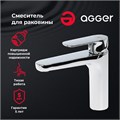 Agger Gorgeous A0202100 однозахватный смеситель для раковины без донного клапана A0202100