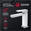 Agger Great A2802111 Однозахватный смеситель с декором для раковины, без донного клапана A2802111