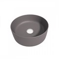 Раковина для ванной круглая накладная Teymi Lina D41 цвет графит матовый T50196 1209629