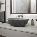 Раковина для ванной накладная Teymi Lori 40 цвет графит мрамор T50486 1216200