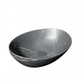 Раковина для ванной накладная Teymi Lori 40 цвет графит мрамор T50486 1216200