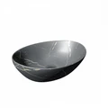 Раковина для ванной накладная Teymi Lori 40 цвет графит мрамор T50486 1216200