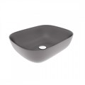 Раковина для ванной накладная Teymi Solli 50 artceramic цвет графит матовый T50391 1209643