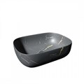 Раковина для ванной накладная Teymi Solli 60 artceramic цвет графит мрамор T50385 1216199