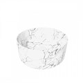 Раковина для ванной круглая накладная Teymi Lina D41 цвет белый мрамор T50198 1209631