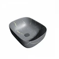 Раковина для ванной накладная Teymi Solli 50 artceramic цвет графит мрамор T50384 1216198
