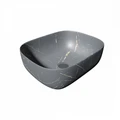 Раковина для ванной накладная Teymi Solli 50 artceramic цвет графит мрамор T50384 1216198