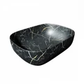 Раковина для ванной накладная Teymi Solli 50 artceramic цвет черный мрамор T50394 1209646