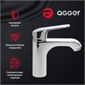 Agger Merry A1302100 Однозахватный смеситель для раковины без донного клапана A1302100