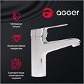 Agger Right A2902100 однозахватный смеситель для раковины без донного клапана A2902100