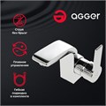 Agger Strong A1402100 Однозахватный смеситель для раковины без донного клапана A1402100 - фото 9392 Agger Strong A1402100 Однозахватный смеситель для раковины без донного клапана A1402100 - фото 9392