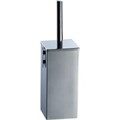 Ершик настенный квадратный из нержавеющей стали матовый Nofer 09074.S 09074.S - фото 94643