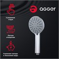 Agger Breeze A011 душевой гарнитур, хром A011 - фото 9476 Agger Breeze A011 душевой гарнитур, хром A011 - фото 9476
