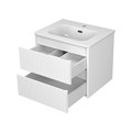 RIVA - 60 Тумба подвесная с 2 ящ. белый + раковина УТ000026196