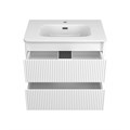 RIVA - 70 Тумба подвесная с 2 ящ. белый + раковина УТ000026197