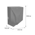 "ОТЕЛЬ" Сушилка для рук FX-31026С черная: 1000W, длина кабеля 30 см, LED индикатор, напряжение 220-240В, класс энергозащиты II, скорость вп 90м/с, вес FX-31026C