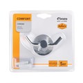 Крючок двойной хром FIXSEN Comfort Chrome (FX-85005A) FX-85005A