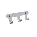 Планка 3 крючка Fixsen, FX-805-3, хром FX-805-3 - фото 95599