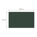 Коврик для ванной 1-ый Fixsen MUSK, зеленый (50х80см) FX-8010F FX-8010F