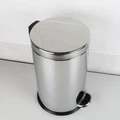 FX-34024D Ведро с крышкой 12  л хром FX-34024D
