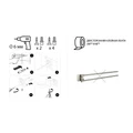 Полотенцедержатель рога 2-ой FIXSEN Lux Satin сатин (FX-16002A) FX-16002A