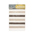 Коврик для ванной 1-ый Fixsen AMBER, FX-8040Z, mix (серый+бежевый+белый), 50х80см FX-8040Z