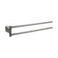 Полотенцедержатель рога двойной FIXSEN Trend Graphite (FX-98002А) FX-98002A - фото 96161