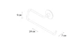 Держатель бумажных полотенец FIXSEN Round (FX-92110C) FX-92110C