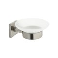 Мыльница стеклянная FIXSEN Lux Satin сатин (FX-16008) FX-16008 - фото 96579