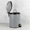 FX-34024K Ведро с крышкой 5 л серый FX-34024K