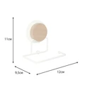 Бумагодержатель без крышки FIXSEN Magic White (FX-47010В) FX-47010B